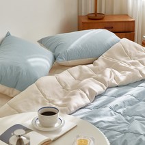 썸머호텔 풍기인견 고밀도순면 양면 여름 차렵이불 세트