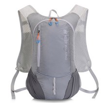 경량 마라톤 하이킹 조깅 등산 트레일런닝 자전거 가방, 그레이