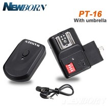 무선 동조기 카메라 촬영 조명 플래시 트리거 + 수신기 pt-16ne 소니 를 제외한, 키트 3