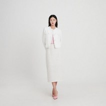 [랩] [LAP] AN1WS343 H라인 트위드 롱 스커트 (P002576594)