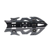 오토바이 쇼바 쇼버 프론트 포크 쇼크 업소버 서스펜션 가드 보호 커버 스즈키 V STROM 650 DL DL1000 액, 02 1 piece titanium