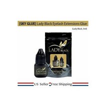 SKY Lady 블랙 Glue 속눈썹 연장 Max Bond Adhesive Fa rong 5ml [US], 1 pack