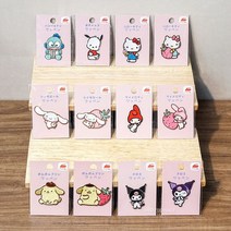 산리오 와펜 열접착 캐릭터 자수 패치 시나모롤 쿠로미 폼폼푸린 마이멜로디 포차코 헬로키티
