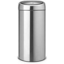 브라반티아 Touch Bin Recycle with Twin P라스트ic Buckets 2, 희게 센