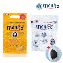몽스 이태리 목캔디 아이스버그 500g + 프로폴리스 캔디 280g +마스크케이스