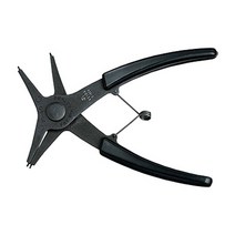 케이바 양용 스냅링 플라이어 구멍용 축용 곡용 베아링집게 양용키누끼, S-026, 1개