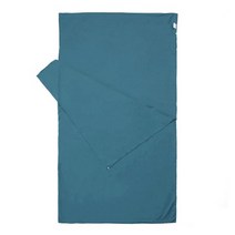 패드 이불 침낭라이너 115X210CM 파랑 출장 캠핑 백패킹 여행 펜션