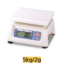 국산/AND저울 단순중량저울 KB-1000/1kg 0.5g 건전지 아답터(옵션), 5kg(2g)