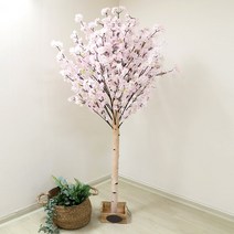 조아트 벚꽃나무 자작나무 라일락나무 인조나무 조화나무 실내조경 인테리어, 10. 벚꽃나무 목대형 190cm