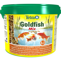 테트라 폰드 골드피쉬 믹스 10리터 대용량 금붕어 냉수어용