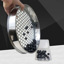 열매 수동 분류기 망 채 블루베리 매실 콩 선별기, L.지름 19mm(받침 없음 별도구매) 단품개