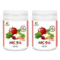 ABC주스230gx2병 국내산 사과비트당근100% 간편분말 엄격검수통과 금속성이물불검출, 2개, 230g