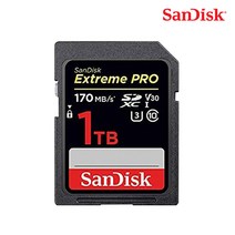 샌디스크 익스트림 프로 SD 메모리카드 SDSDXXY, 1TB