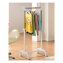 [왕자행거] 왕자 주니어이동식행거(색상선택형), 색상:화이트(nhc666)