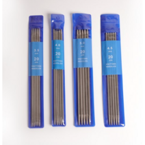 스테인리스 장갑 양말 대바늘 4종 x 5p, 4세트