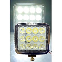 차량용 LED 경광등 자동차 트럭 12V 24V 굴삭기 공사현장 어선 야간낚시 트레일러 5톤구형 오토바이 특수차 트렉터 추레라 서치 버스 요트, 화이트LED