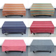 방수식탁보 방수 테이블보 캠핑 감성, 2.감성네이비S, 식탁보