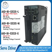 델타 100W200W400W750W1KW15KW2KW3KW AC 서보 드라이버 B3 시리즈 ASDB30721LME 220V 13PH RS485;CANopen;, 01 100W ASDB30121L