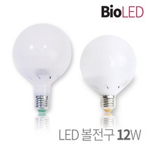 킴스LED LED볼전구 12W 롱 숏 에디슨전구 XCBLP P12-P BioLED, 목길이 숏 주광색