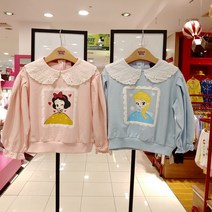 코코리따 D멀티샵~~2022 F/W 신상~~프린세스 레이스 카라 맨투맨