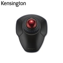 무선마우스 노트북마우스 Kensington-오리지널 궤도 무선 트랙볼 마우스 2.4GHz   블루투스 스크롤 링 포, 02 Black