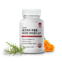 식치락 로즈마리 추출물 비오틴 마리골드 정 프리미엄 업, 60정, 1개
