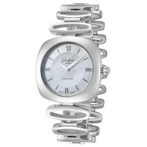 Glashutte 글라슈테 파보니나 여자 명품 패션 손목 시계 메탈 스트랩 시계줄 1-03-02-05-02-14