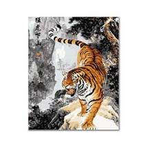 아트박스/아디코 DIY 보석십자수 - 사나운호랑이 BEE06 (40x50)