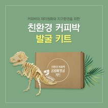 아트박스/예스잇츠커피 친환경 커피박 공룡 화석발굴 DIY 키, 단품