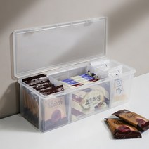 권스 티백 차 커피 문구용품 공구 보관함 다용도 보관박스, 티백보관사각박스, 1개