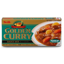 에스앤비 골든카레 중간 매운맛, 110g, 8개