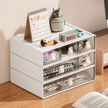 펜트리수납함 미니서랍 다용도수납함 정리박스 정리함, 소형/3단