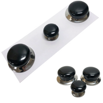 국산 고급 냄비뚜껑 교체 꼭지 블랙 대형 2개 소형 1개 냄비뚜껑 손잡이 교체