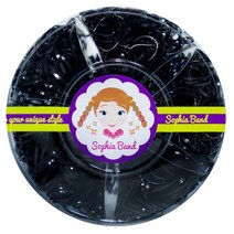 이쁨달다 소피아 칼라밴드 고무줄 헤어끈 유아동머리끈 100g