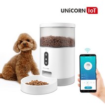 서진네트웍스 고양이 애견 사료 IoT TP-50F 강아지 유니콘 급 펫 자동 원격 9W9D66D5, 1개, 1개