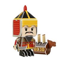 뜯어만드는세상 한국을 빛낸 역사 위인들 이순신 입체퍼즐, 28피스, 혼합 색상, 28피스