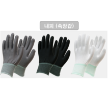 신화종합상사 내피장갑 20켤레 면장갑 속장갑 작업장갑 안전장갑 위생장갑 안전 위생, 20개, 검정L