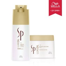 [웰라] SP 케라틴 프로텍트 샴푸 1000ml+마스크 400ml, 없음