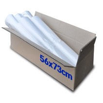 평판비닐봉투 ( 56 x 73 / 30~40리터 ) 500장 (흰색/검정색/청색), 청색