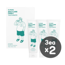 오투팡 멀티케어 패밀리 치약 3개 2SET