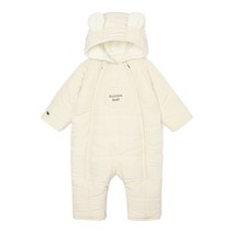 [블루독베이비8] FW23 큐트패딩우주복 HJ 43C1360301 02 (BLUEDOG BABY 유아 출산 백일 선물 도트 강아지