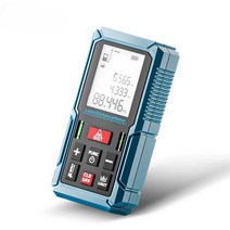 레이저 거리측정기 휴대용 전자식 혼합형, 음성 충전 80M(실내외 강화  집중 레이저)