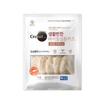 크레잇 생활반찬 바삭등심돈카츠 1Kg, 단품, 단품