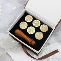 fire lacquer seal set stamp copper head 우표 수집 앨범, 여섯 가지 축복