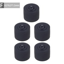 Shell & Body Parts 5pcs 카트리지 라디오 롤러 테이프 레코더 압력 카세트 벨트 풀리 플레이어 203a, f