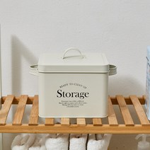 모던하우스 런더리 틴 가루세제 및 다용도 보관함 M CL0322010, 선택:단일상품
