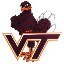 NCAA 버지니아 테크 호키스 자동차 자석 