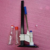 참기름병밀봉기 캡핑기 다목적 뚜껑 방앗간 기름집, 캡핑 머신 블루