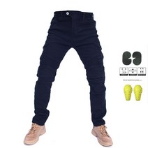 남성용 모토 장비 판탈롱 모토크로스 벨트 보호 운전 면허증 테스트, 20 C basic black_02 M