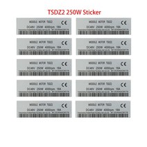 랩핑 데칼 미드 모터 스티커 피스 묶음 전기 자전거 변환 키트, 01 Motor 10 PCS